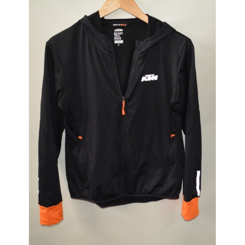 KTM Ready To Race Women's Zip Hoodie Small – Used – Orange/Black – 18x24